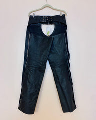 90’s leather goatskin chaps