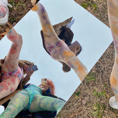 3 pack cloud tie dye tights